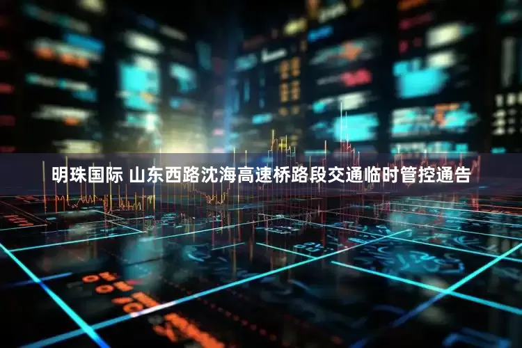明珠国际 山东西路沈海高速桥路段交通临时管控通告