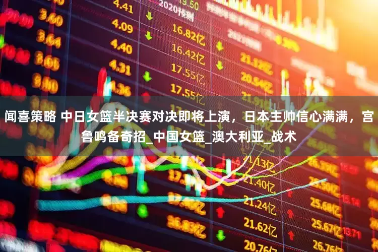 闻喜策略 中日女篮半决赛对决即将上演，日本主帅信心满满，宫鲁鸣备奇招_中国女篮_澳大利亚_战术