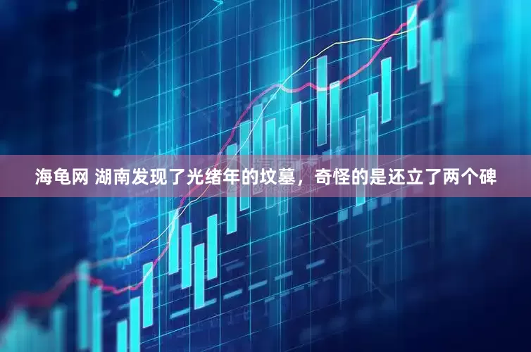 海龟网 湖南发现了光绪年的坟墓，奇怪的是还立了两个碑
